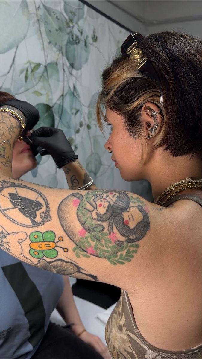 Aurora, piercer — TheOutline Art Studio, Carrara
